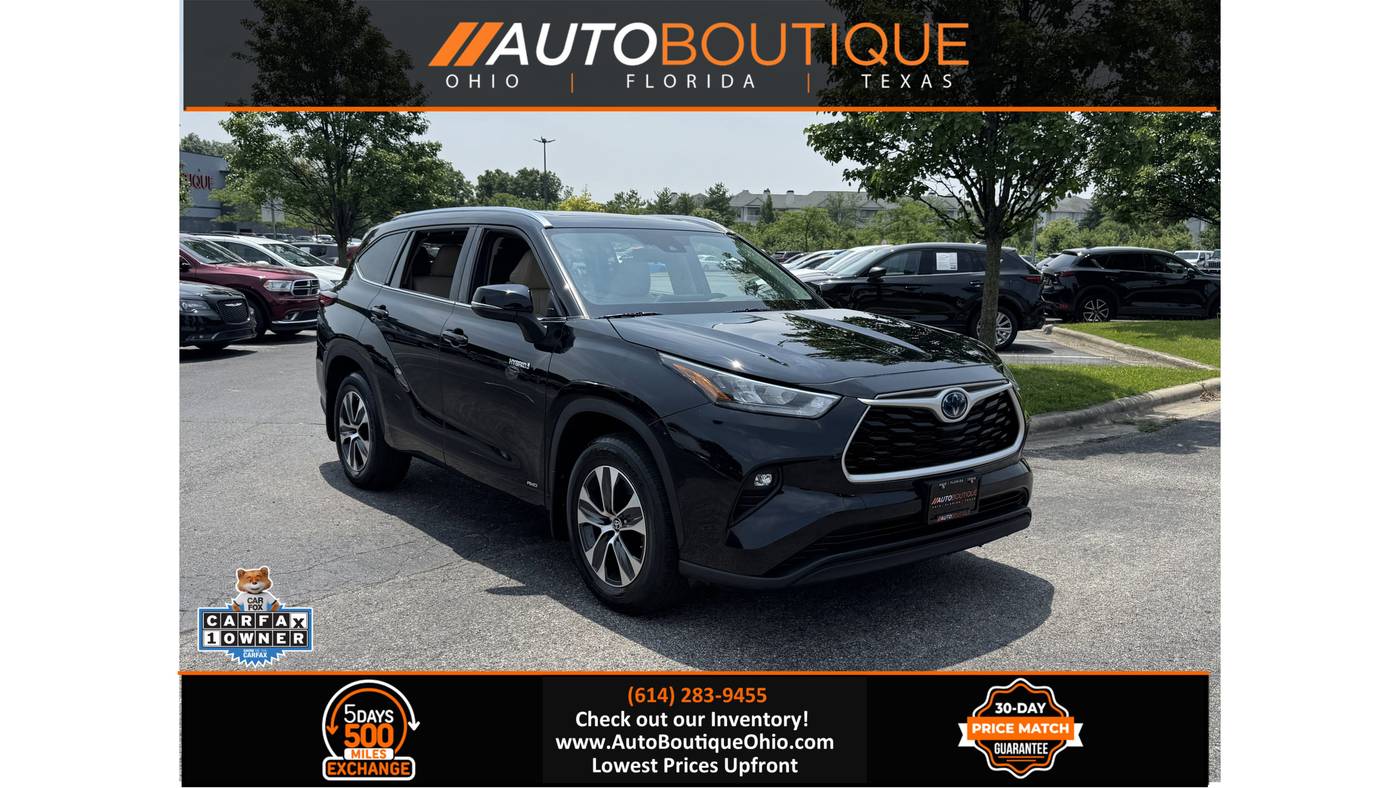 2020 Toyota Highlander Hybrid XLE — SUV — 23,533 mi — Columbus, OH