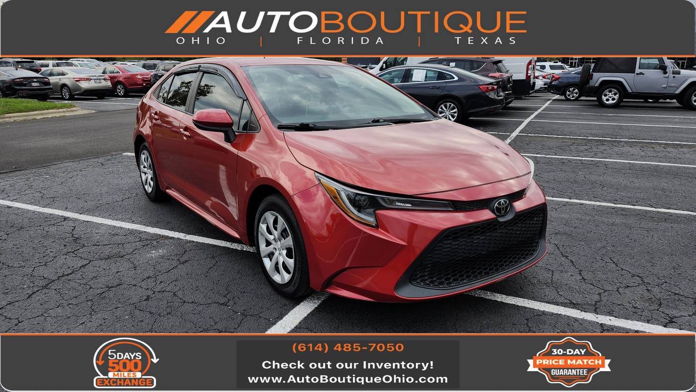 2020 Toyota Corolla LE — Sedan — 68,698 mi — Columbus, OH