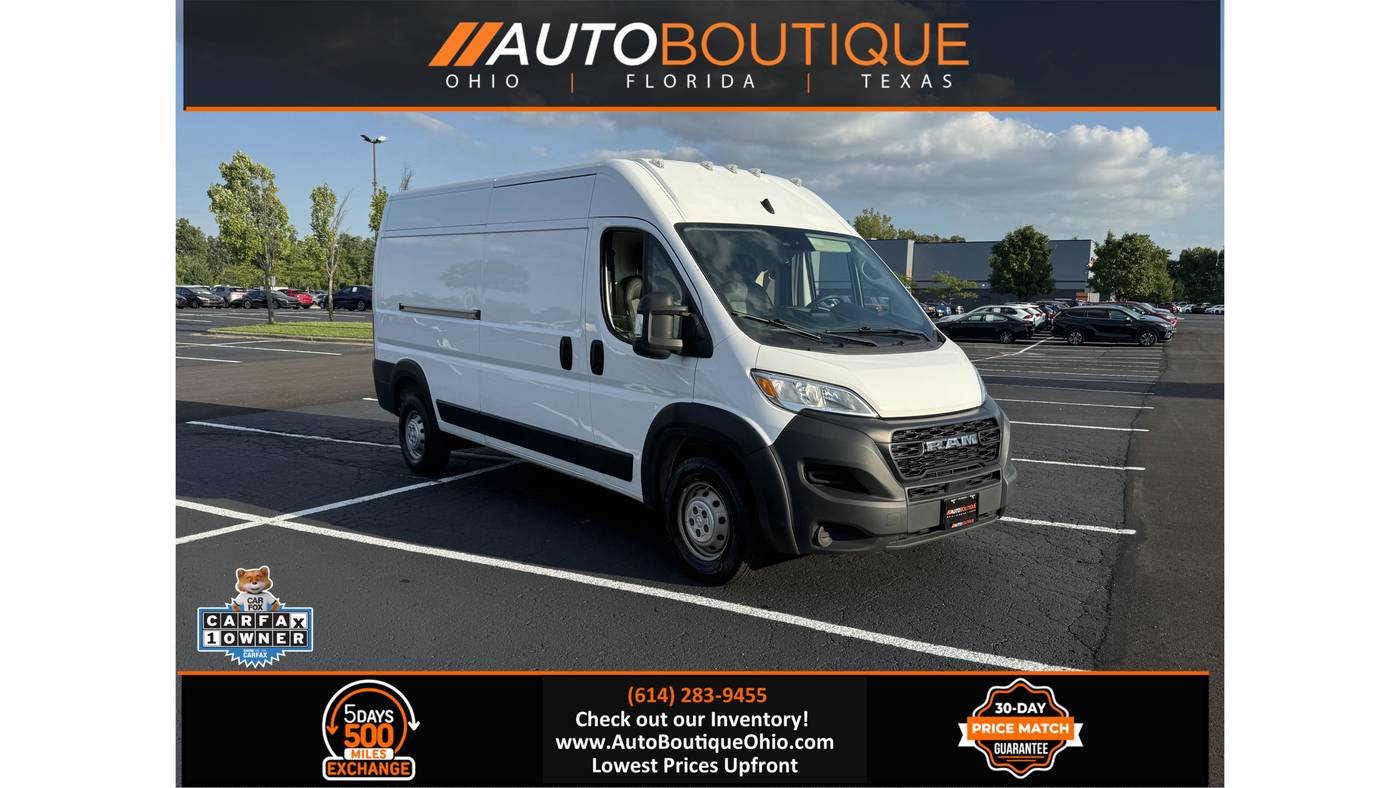 2023 Ram ProMaster Cargo Van 3500 — Cargo Van — 95,060 mi — Columbus, OH