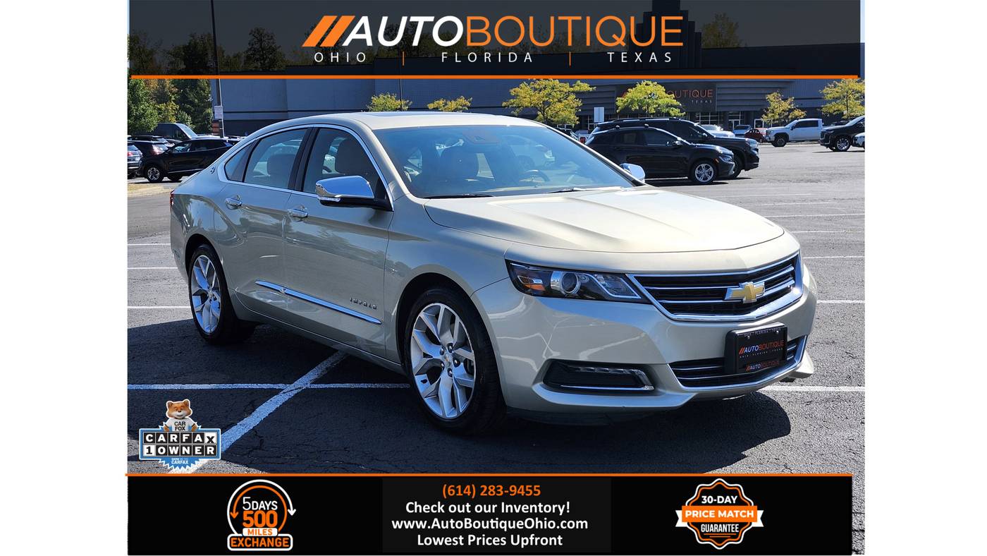 2015 Chevrolet Impala LTZ — Sedan — 20,938 mi — Columbus, OH