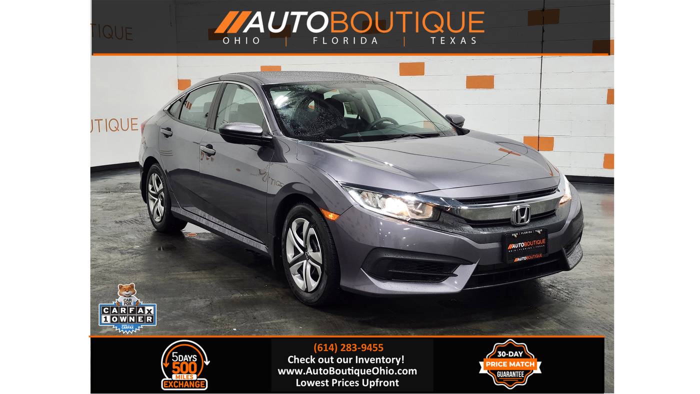 2016 Honda Civic LX — Sedan — 66,997 mi — Columbus, OH