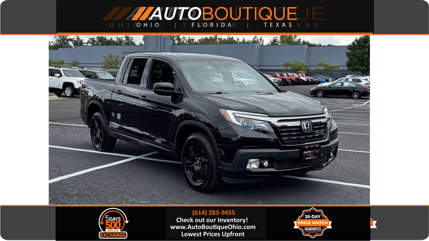 2019 Honda Ridgeline Black Edition — Pickup Truck — 51,389 mi — Columbus, OH