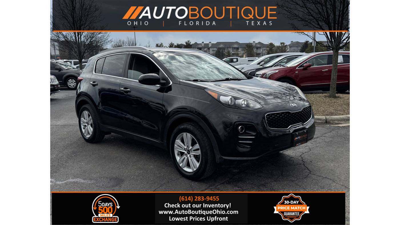 2017 Kia Sportage LX — SUV — 77,070 mi — Columbus, OH