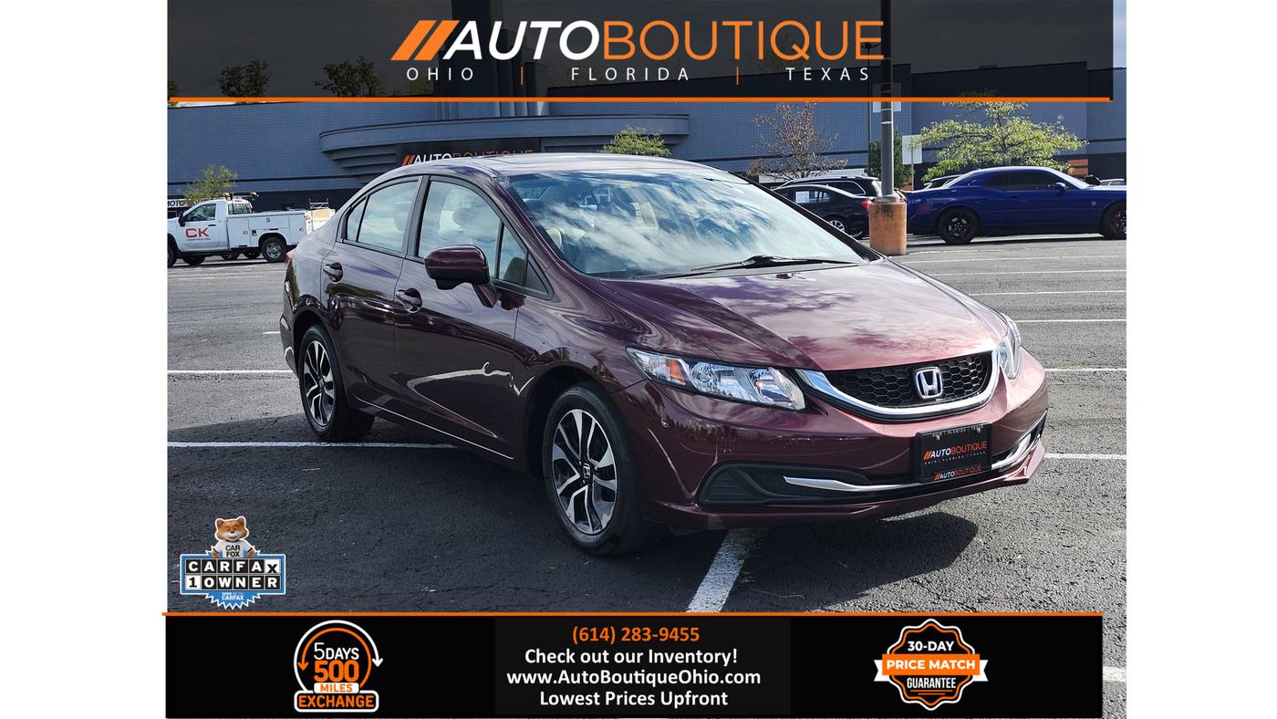 2014 Honda Civic EX — Sedan — 98,251 mi — Columbus, OH