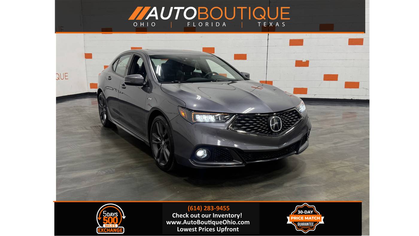 2018 Acura TLX A-Spec Package — Sedan — 78,540 mi — Columbus, OH