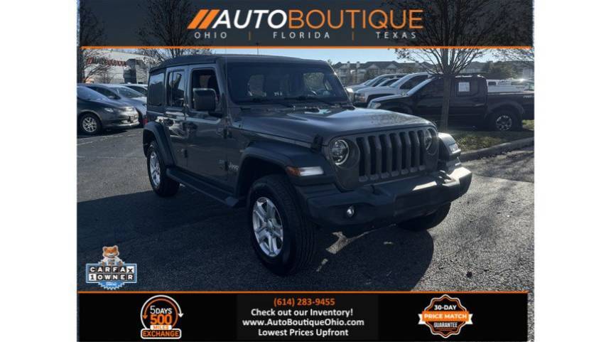 2020 Jeep Wrangler Sport S — SUV — 69,334 mi — Columbus, OH