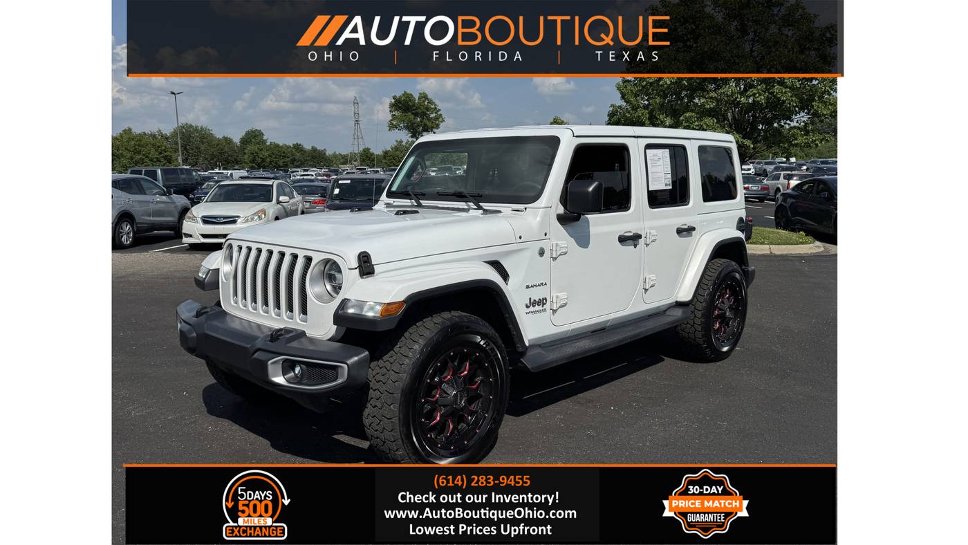 2018 Jeep Wrangler Sahara — SUV — 107,415 mi — Columbus, OH