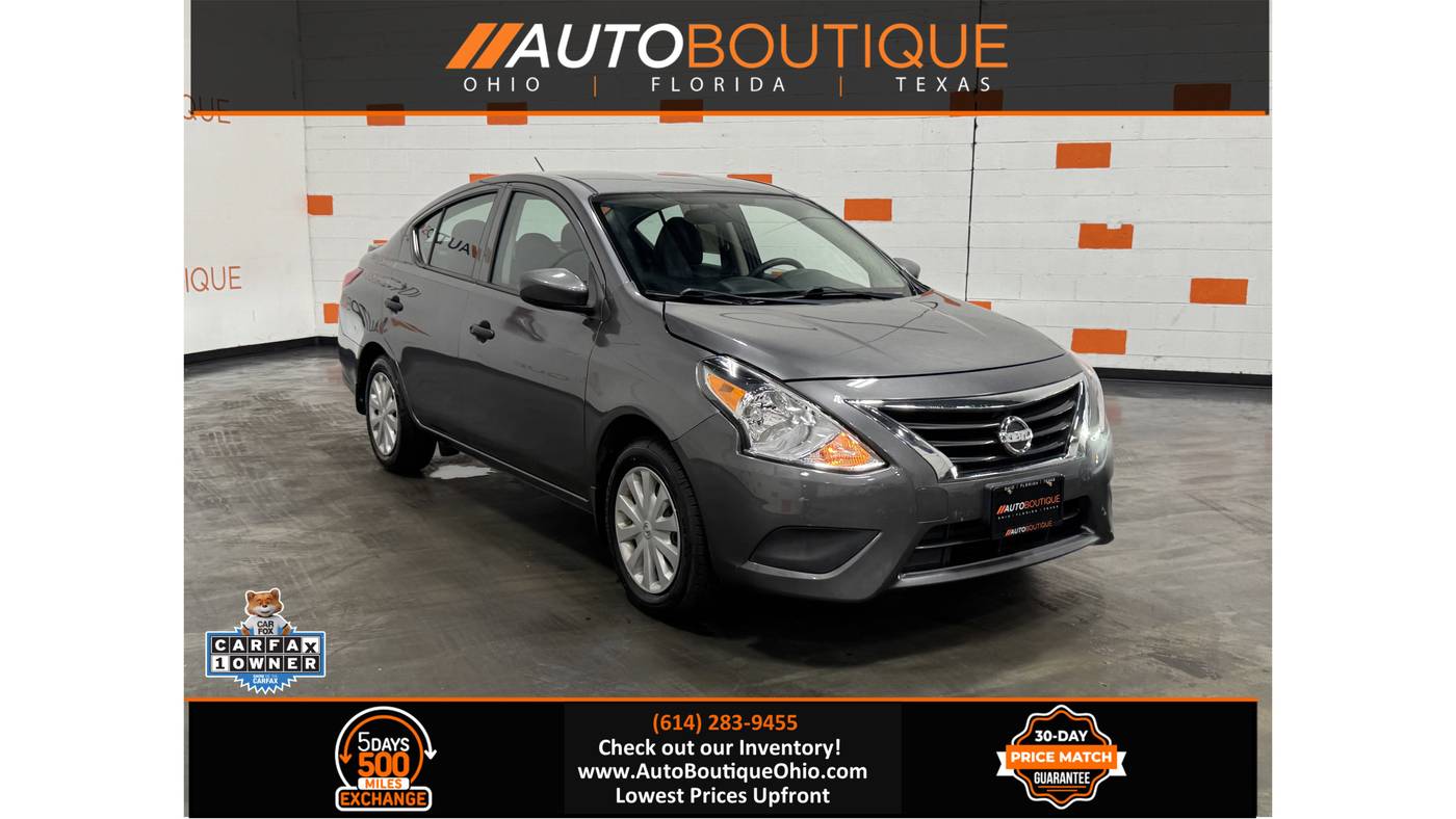 2018 Nissan Versa S Plus — Sedan — 57,143 mi — Columbus, OH