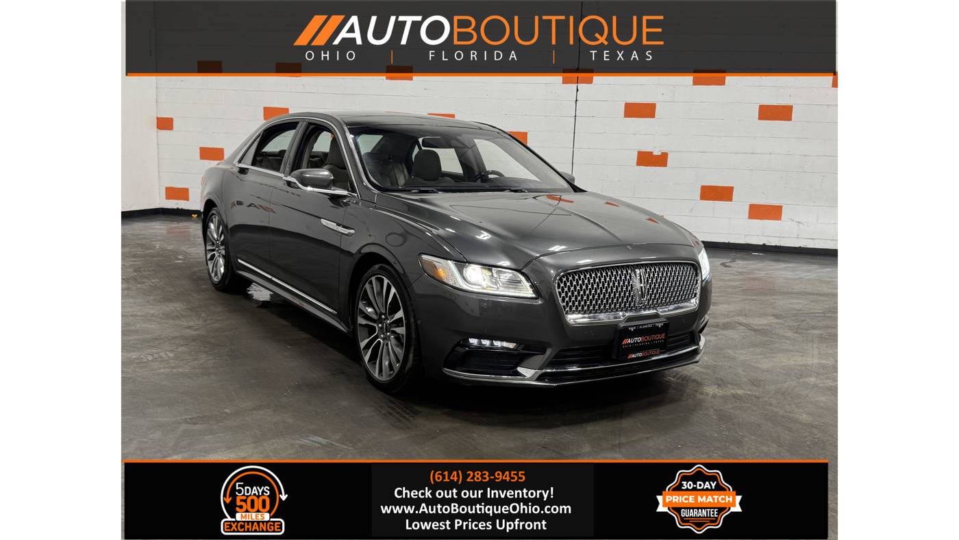 2018 Lincoln Continental Reserve — Sedan — 48,486 mi — Columbus, OH