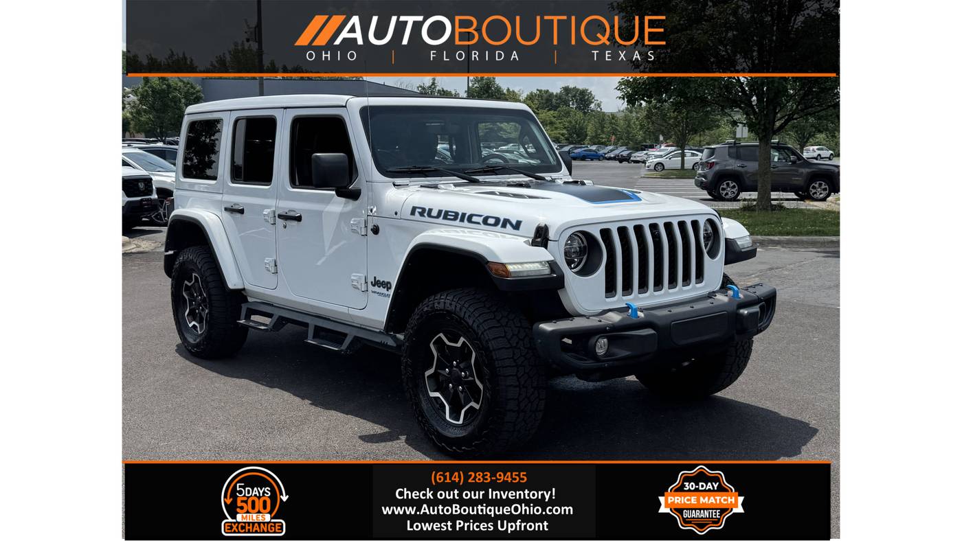 2022 Jeep Wrangler Rubicon 4xe — SUV — 34,285 mi — Columbus, OH