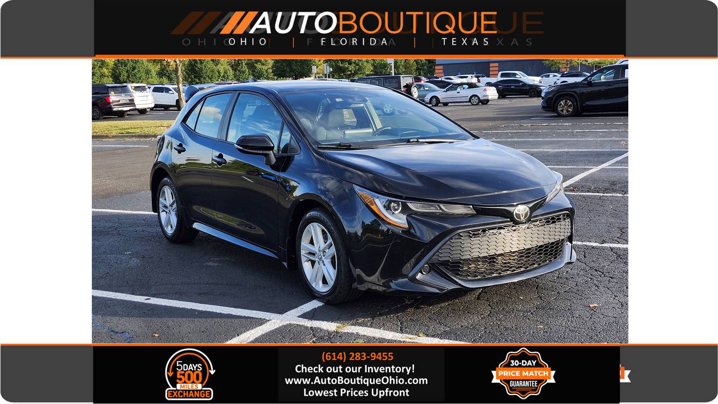 2019 Toyota Corolla Hatchback SE — Hatchback — 108,945 mi — Columbus, OH