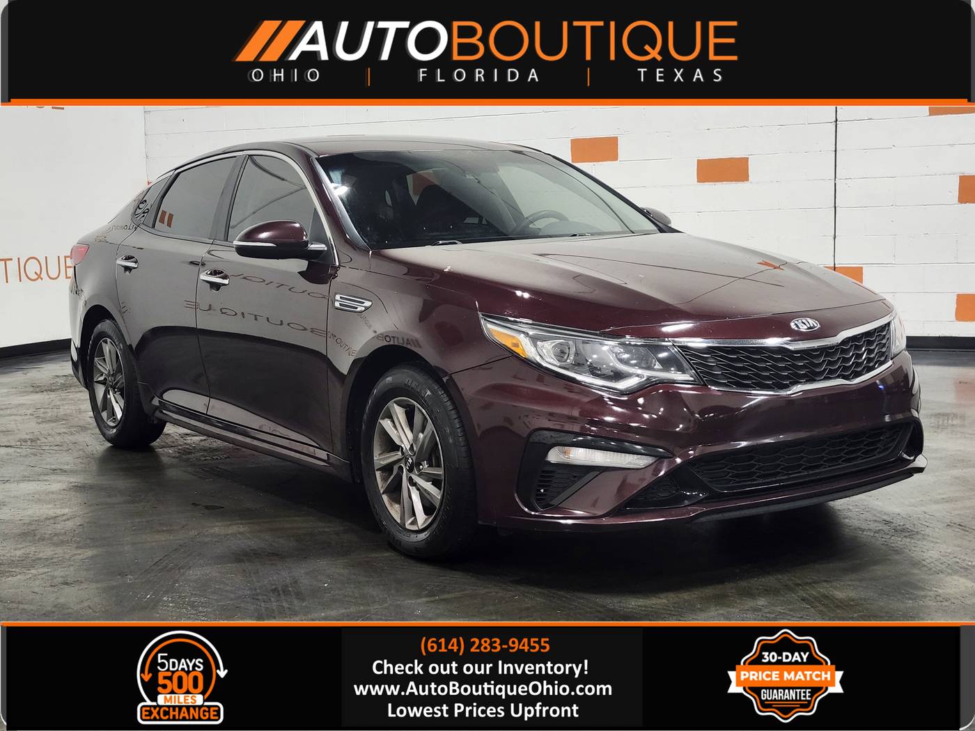 2020 Kia Optima LX — Sedan — 95,134 mi — Columbus, OH