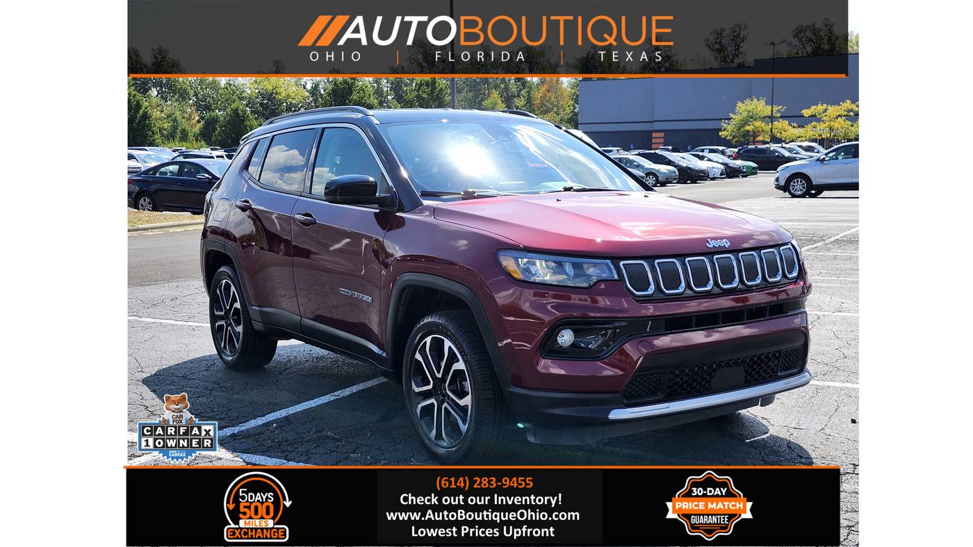 2022 Jeep Compass Limited — SUV — 49,701 mi — Columbus, OH