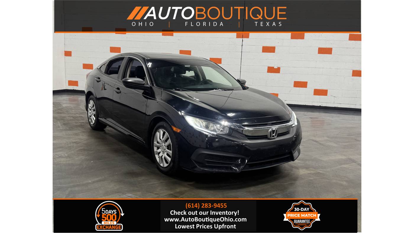 2016 Honda Civic LX — Sedan — 106,607 mi — Columbus, OH