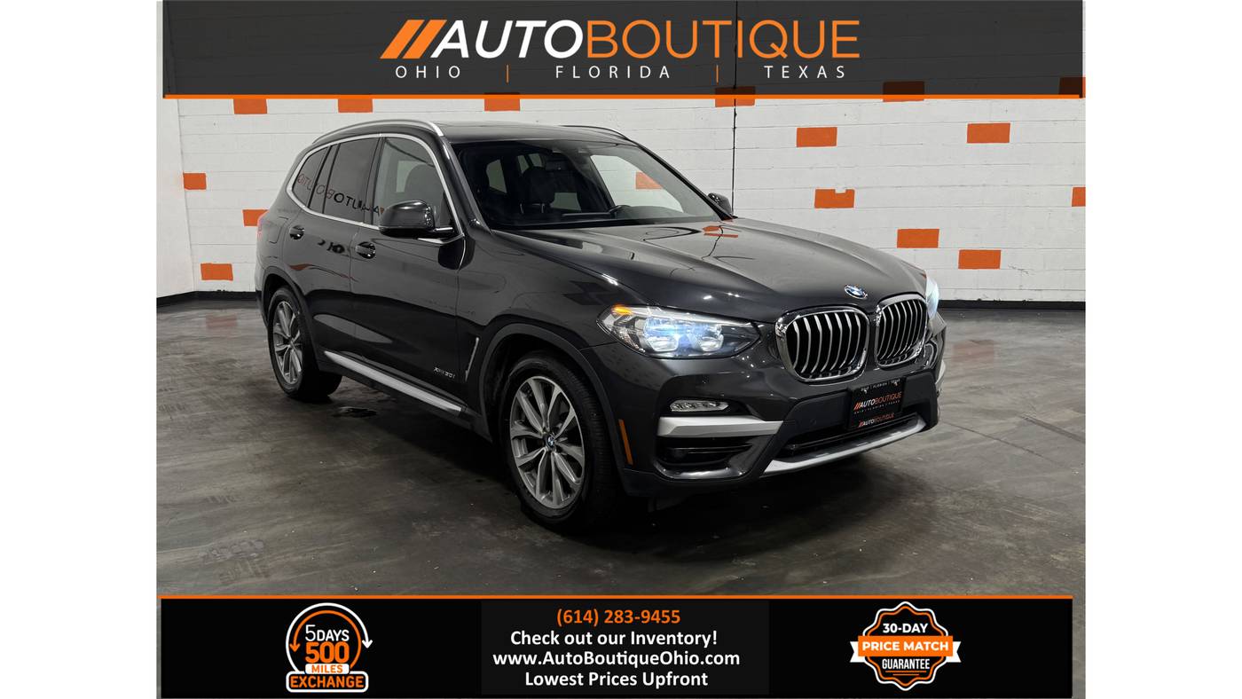 2018 BMW X3 30i — SUV — 86,302 mi — Columbus, OH