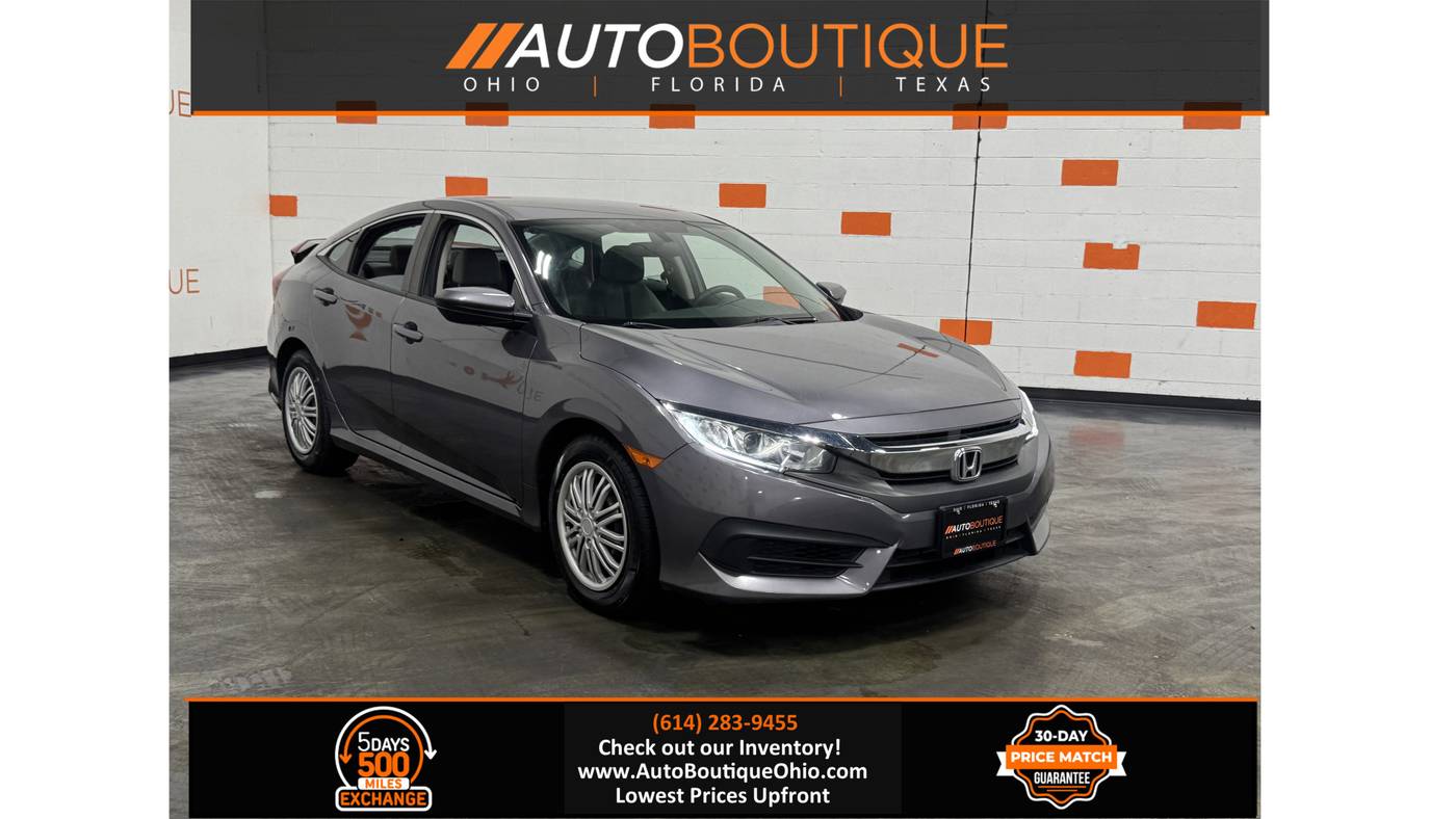 2016 Honda Civic LX — Sedan — 80,046 mi — Columbus, OH