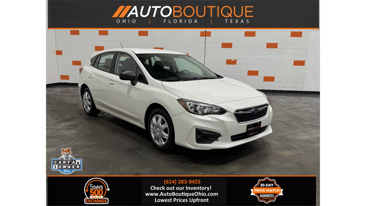 2018 Subaru Impreza 2.0i — Hatchback — 83,373 mi — Columbus, OH