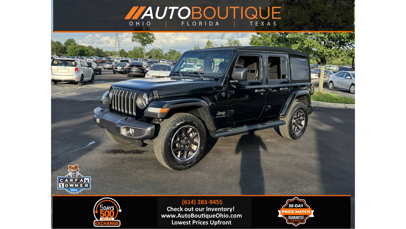 2021 Jeep Wrangler 80th Anniversary — SUV — 29,472 mi — Columbus, OH