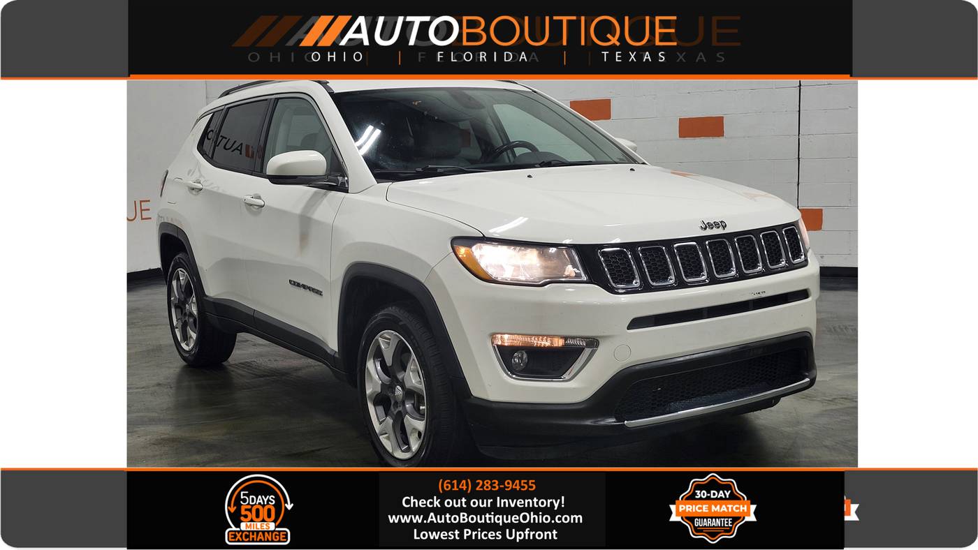 2020 Jeep Compass Limited — SUV — 74,324 mi — Columbus, OH
