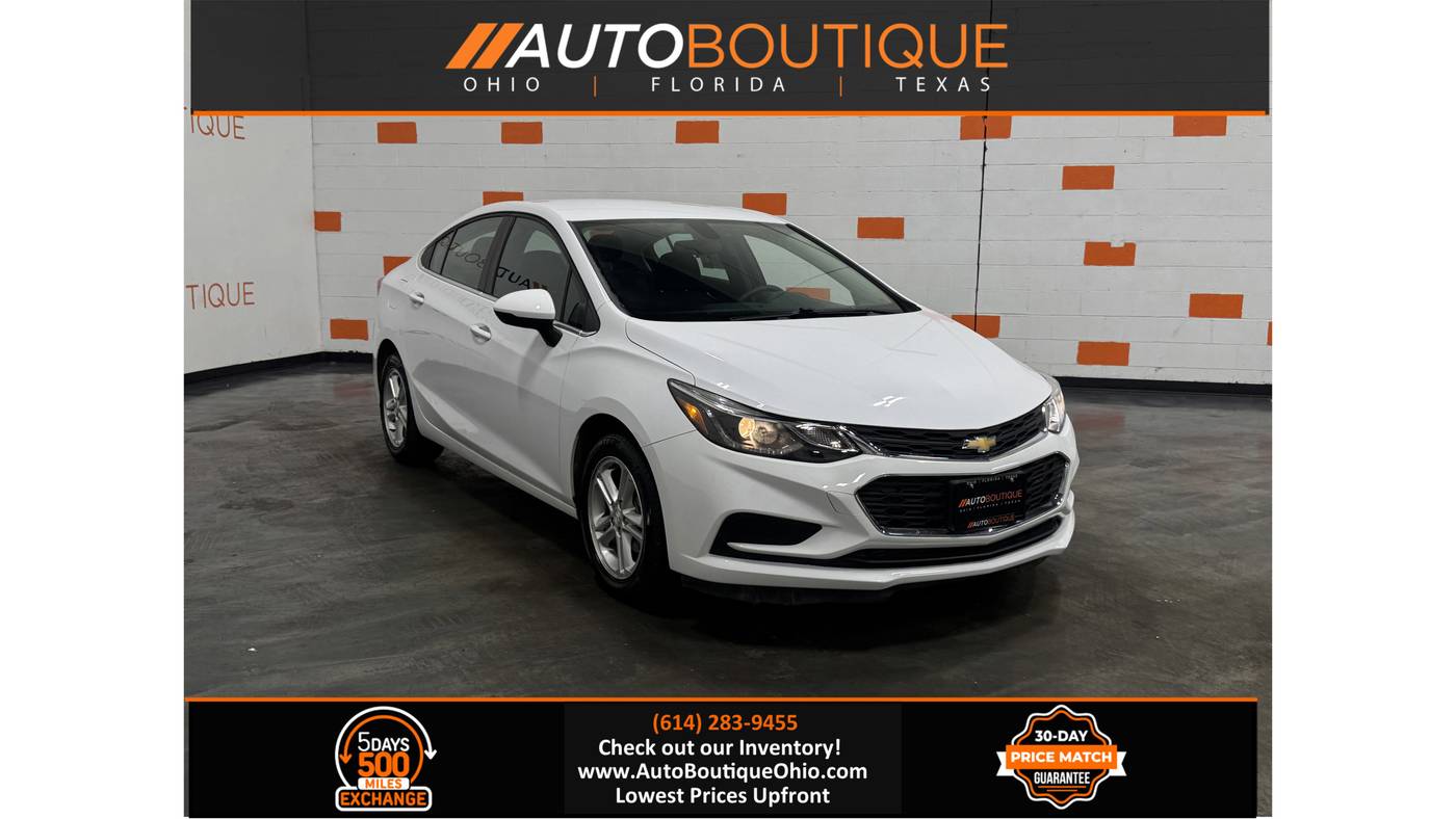 2018 Chevrolet Cruze LT — Sedan — 33,083 mi — Columbus, OH