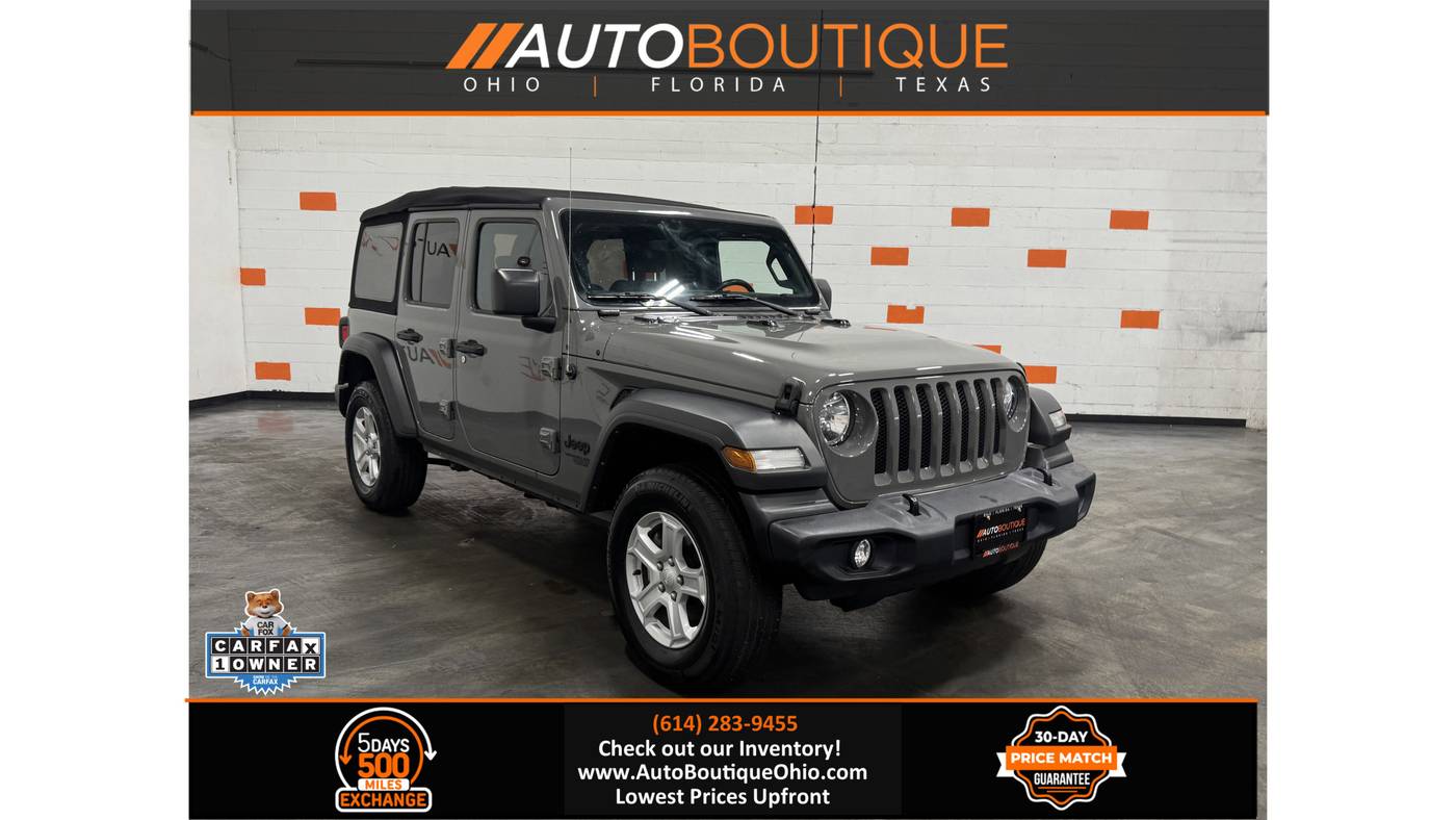 2021 Jeep Wrangler Sport S — SUV — 43,953 mi — Columbus, OH