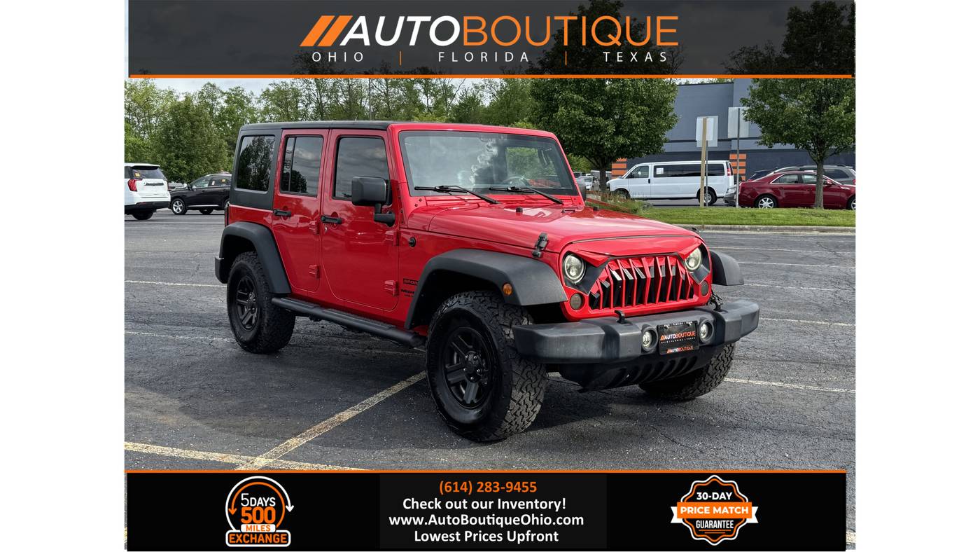 2016 Jeep Wrangler Sport — SUV — 97,654 mi — Columbus, OH