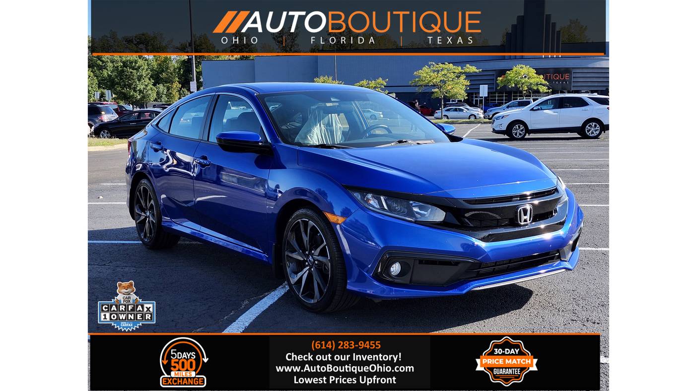2019 Honda Civic Sport — Sedan — 63,286 mi — Columbus, OH