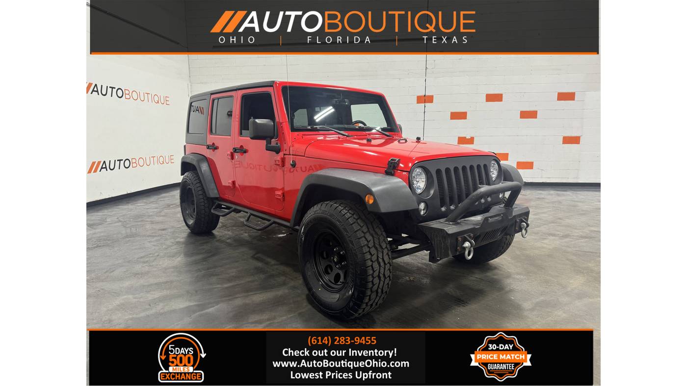 2018 Jeep Wrangler Sport S — SUV — 48,725 mi — Columbus, OH