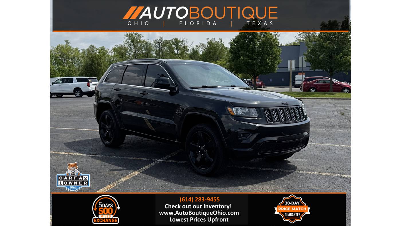 2015 Jeep Grand Cherokee Altitude — SUV — 67,477 mi — Columbus, OH