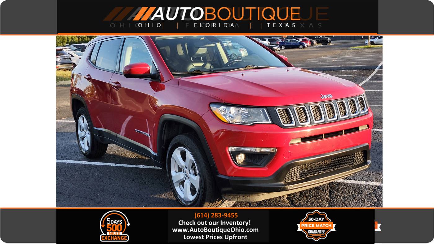 2020 Jeep Compass Latitude — SUV — 74,914 mi — Columbus, OH