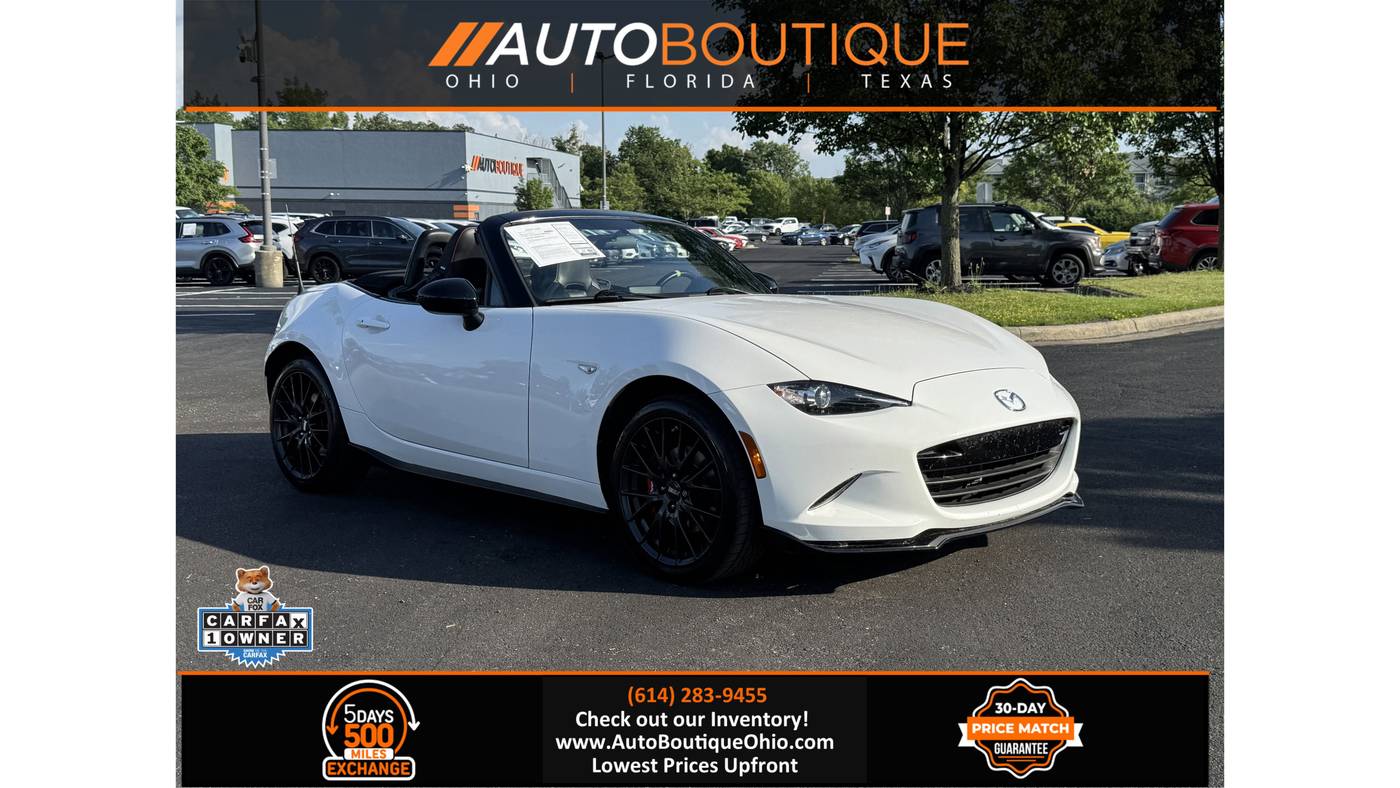 2019 Mazda MX-5 Miata Club — Convertible — 45,195 mi — Columbus, OH