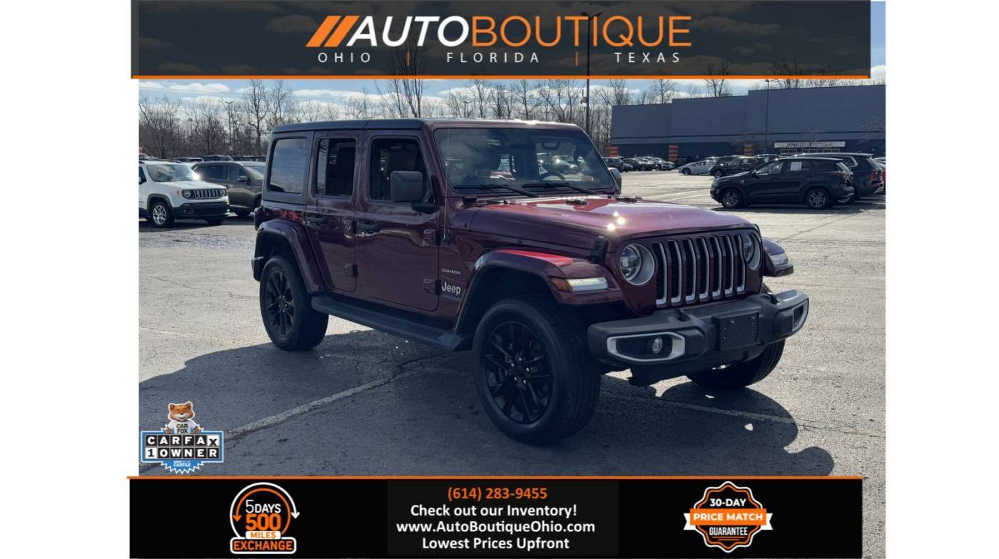 2021 Jeep Wrangler Sahara 4xe — SUV — 32,379 mi — Columbus, OH