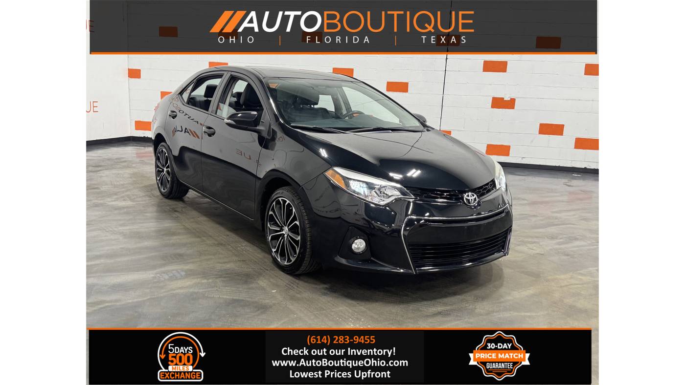 2014 Toyota Corolla S Premium — Sedan — 62,346 mi — Columbus, OH