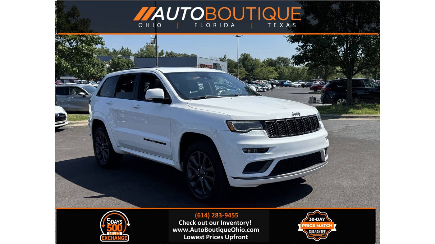 2018 Jeep Grand Cherokee High Altitude — SUV — 93,917 mi — Columbus, OH