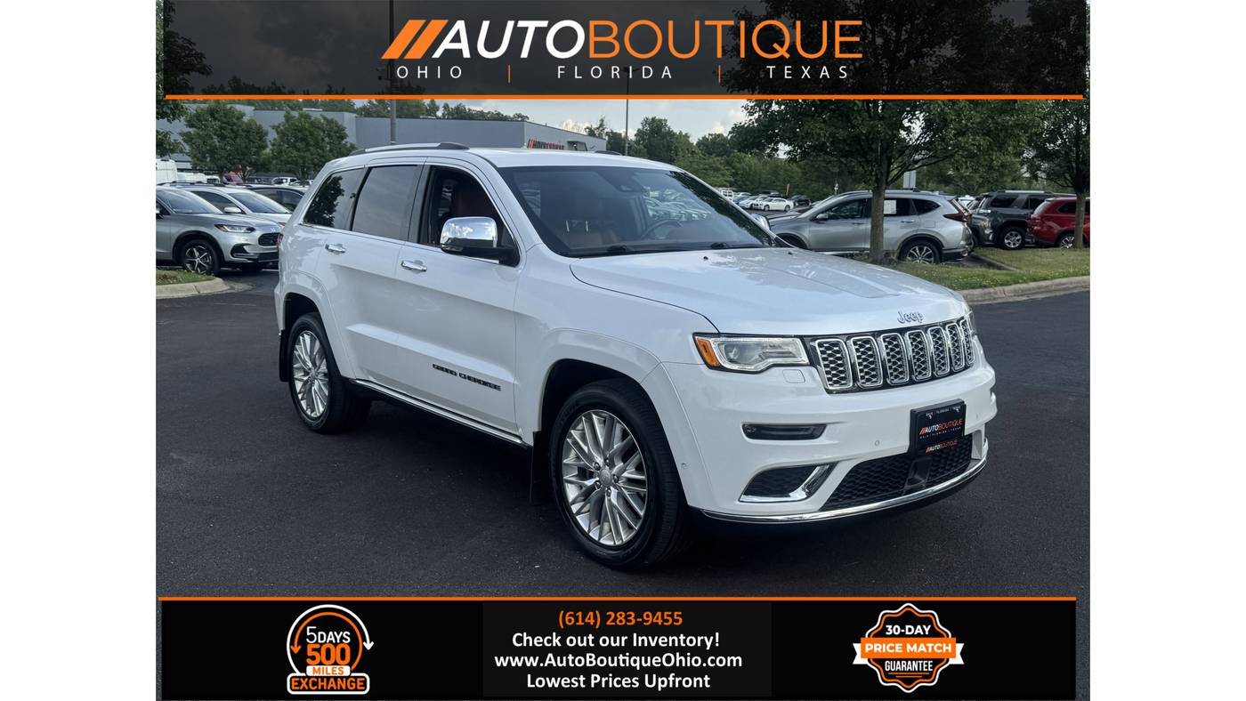 2018 Jeep Grand Cherokee Summit — SUV — 87,875 mi — Columbus, OH
