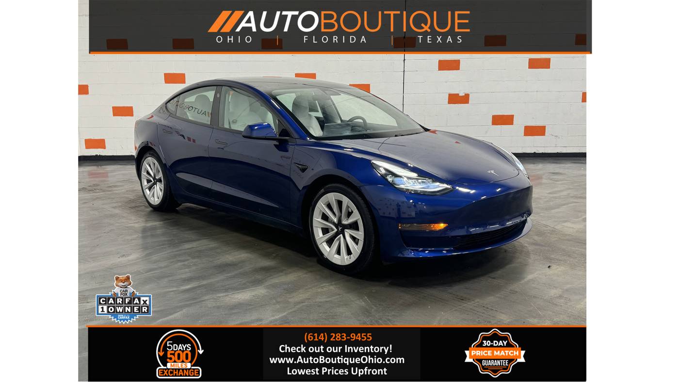 2021 Tesla Model 3 Standard Range Plus — Sedan — 9,497 mi — Columbus, OH