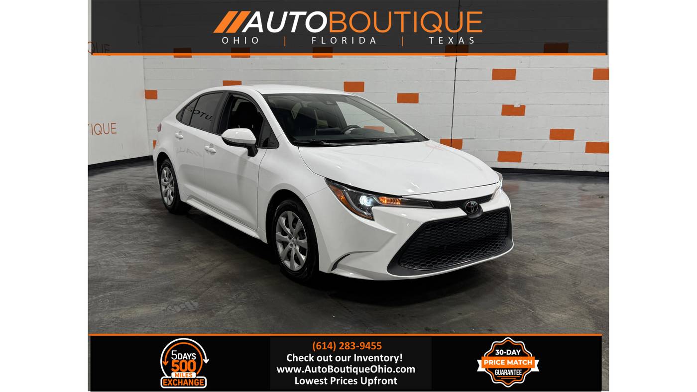 2022 Toyota Corolla LE — Sedan — 46,700 mi — Columbus, OH