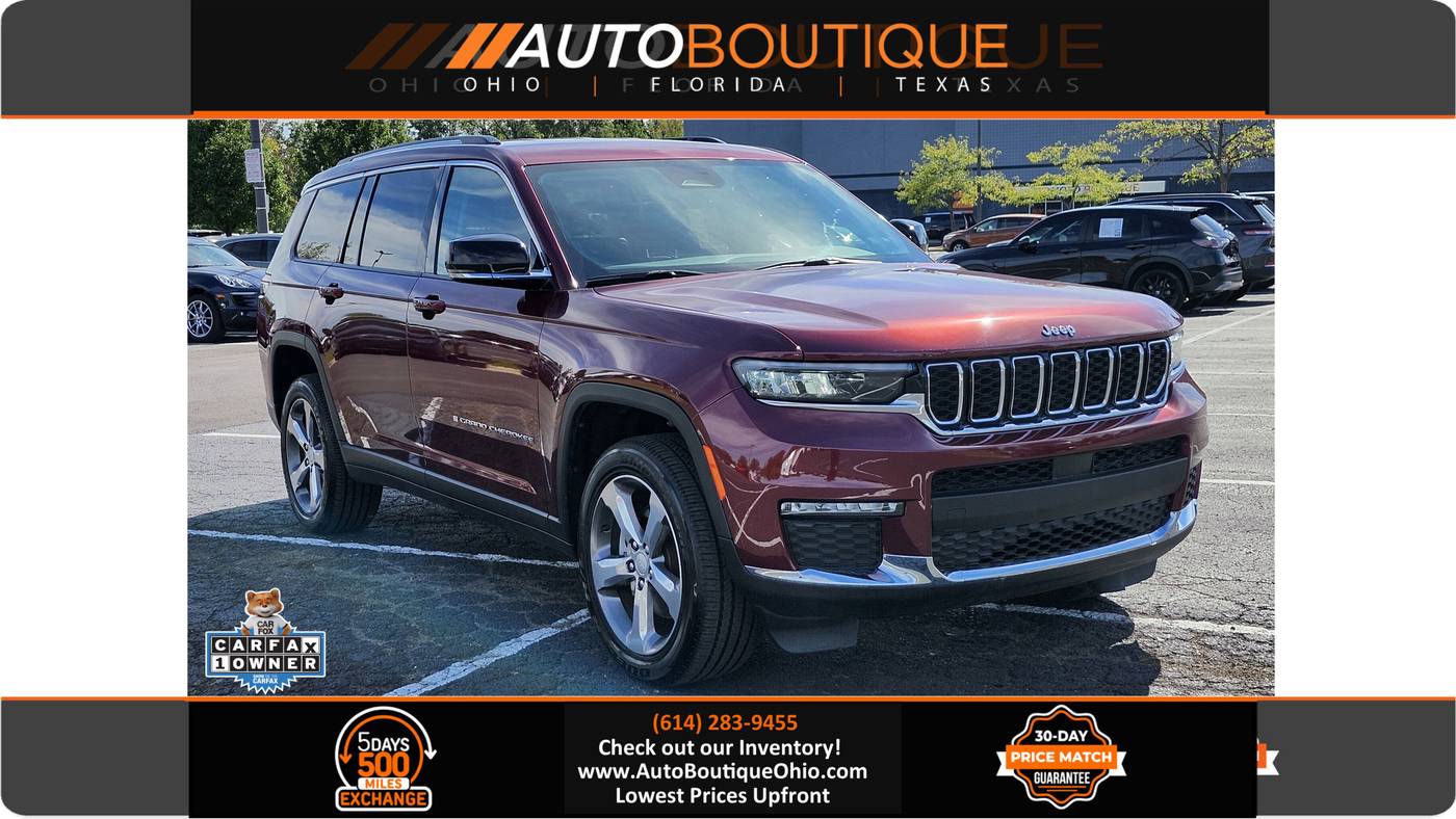 2021 Jeep Grand Cherokee Limited — SUV — 25,181 mi — Columbus, OH