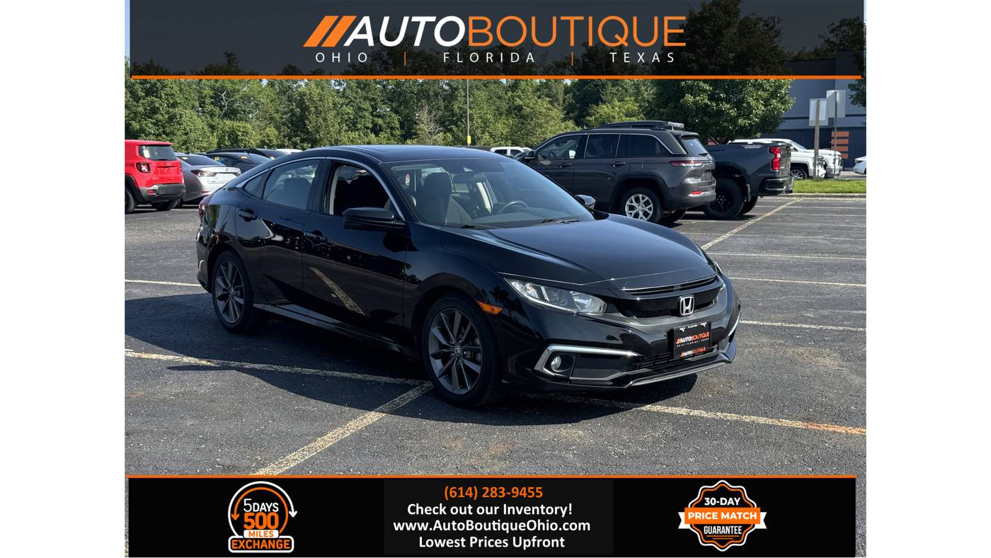 2020 Honda Civic EX — Sedan — 34,290 mi — Columbus, OH