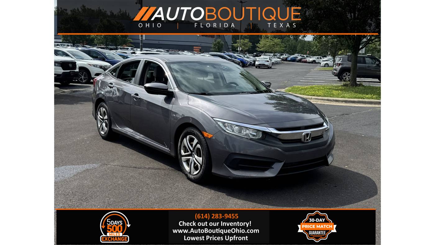 2016 Honda Civic LX — Sedan — 124,374 mi — Columbus, OH