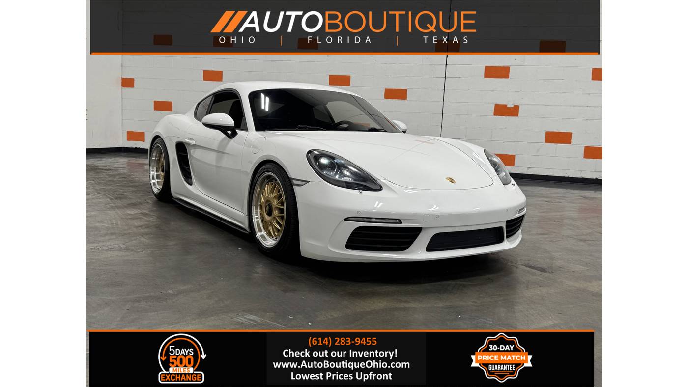 2017 Porsche 718 Cayman Standard — Coupe — 37,925 mi — Columbus, OH
