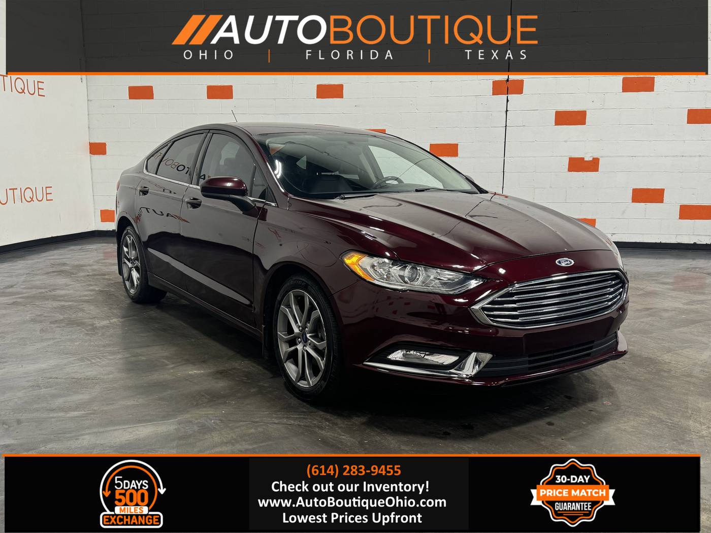 2017 Ford Fusion SE — Sedan — 96,603 mi — Columbus, OH