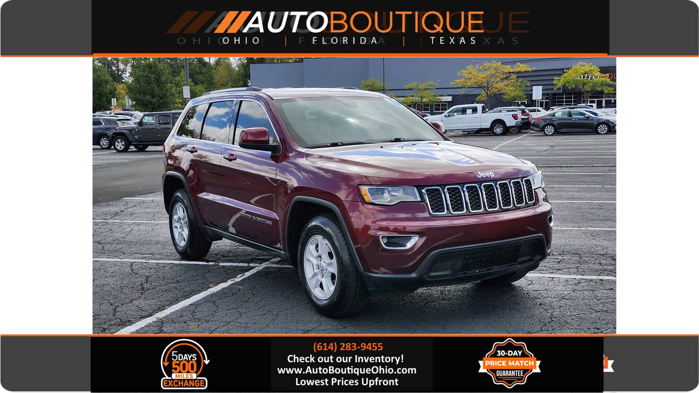2017 Jeep Grand Cherokee Laredo — SUV — 157,967 mi — Columbus, OH