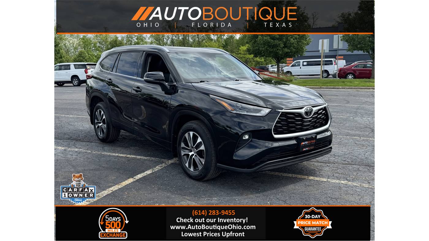 2021 Toyota Highlander XLE — SUV — 20,865 mi — Columbus, OH