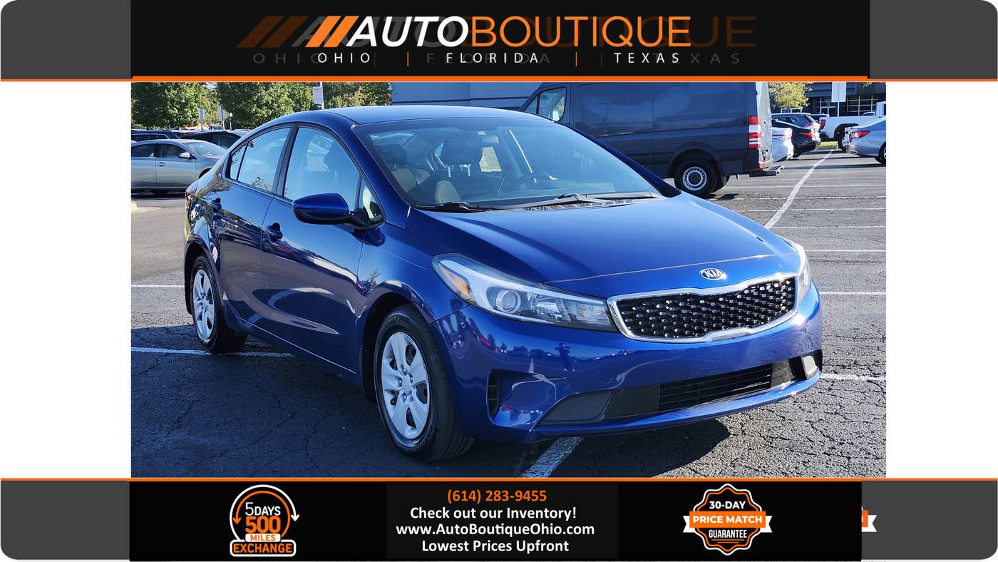 2017 Kia Forte LX — Sedan — 65,619 mi — Columbus, OH