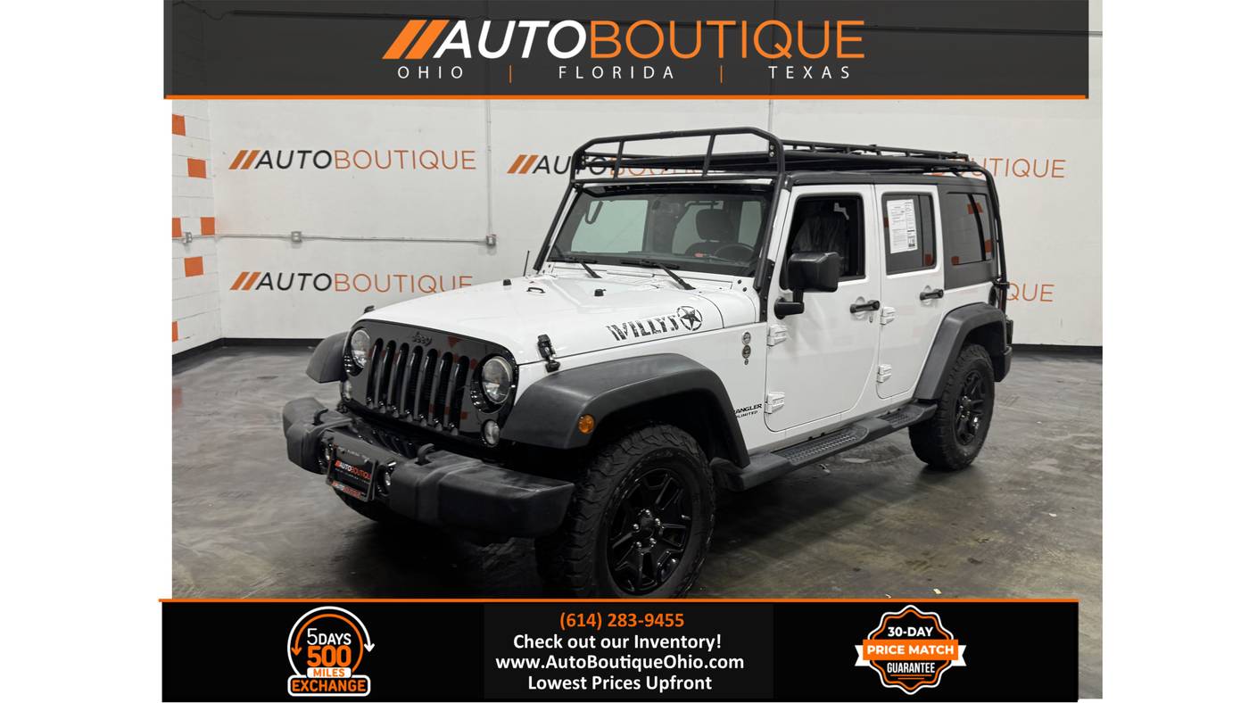 2015 Jeep Wrangler Willys Wheeler — SUV — 78,357 mi — Columbus, OH