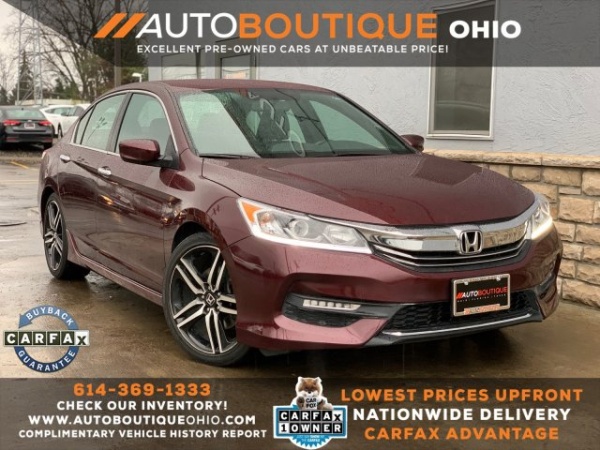 2017 Honda Accord Sport Special Edition Sedan Cvt For Sale