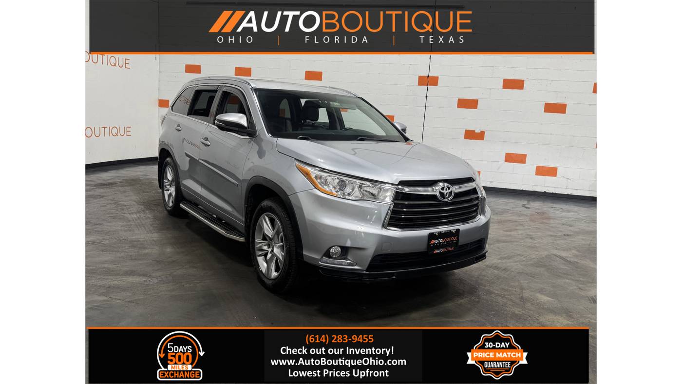 2015 Toyota Highlander Limited — SUV — 120,853 mi — Columbus, OH