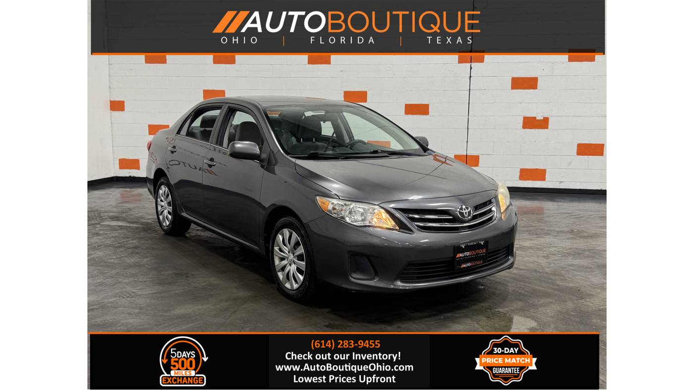 2013 Toyota Corolla LE — Sedan — 105,770 mi — Columbus, OH