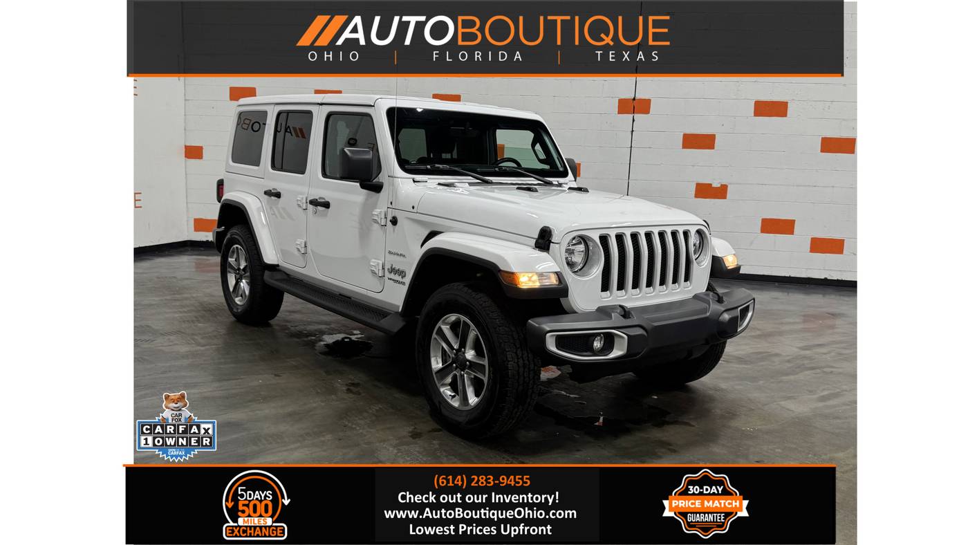 2022 Jeep Wrangler Sahara — SUV — 43,136 mi — Columbus, OH